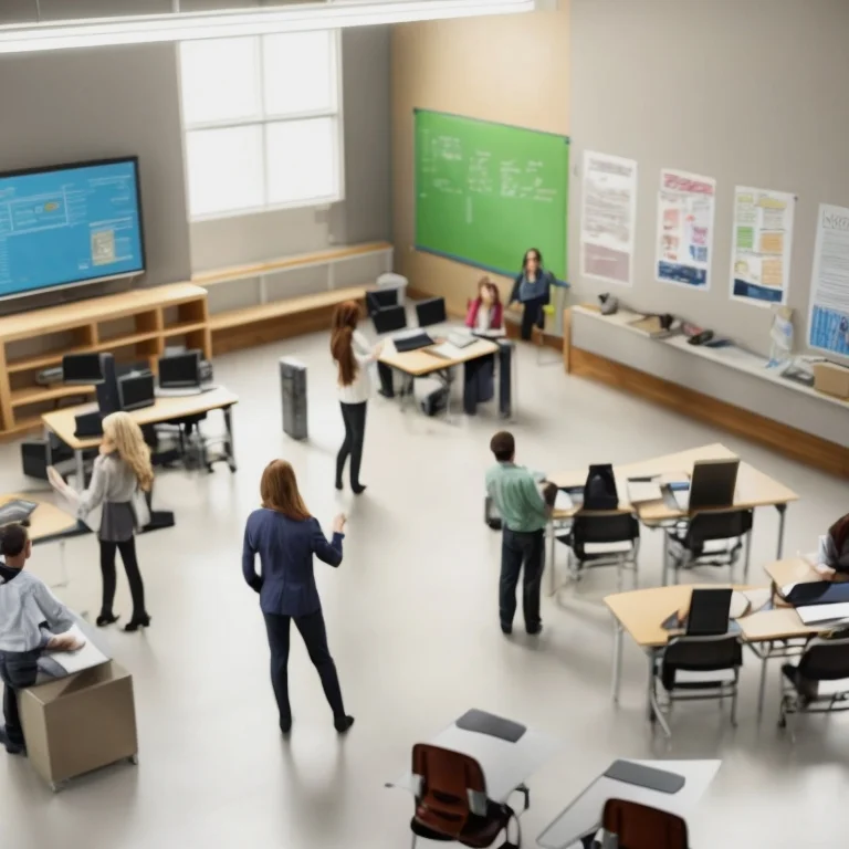 パソコンを使い学習する社会人のイメージ